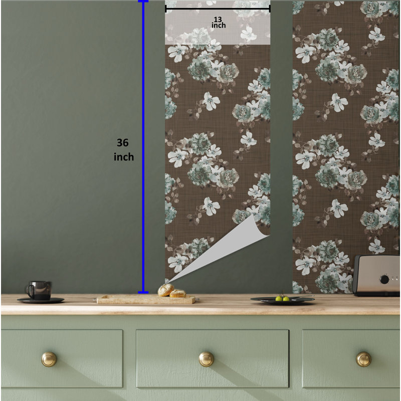 Caelum Roll, Taupe, vert amande, L 36 po x l 13 po