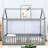 Leoti Twin Wooden House Bed-1069826561