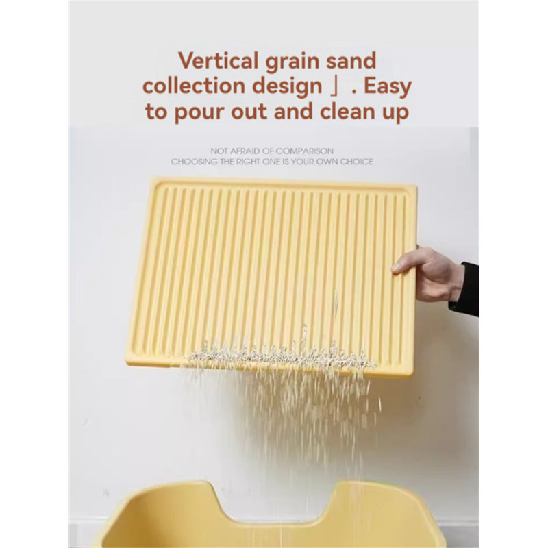Tapis pour litière pour chat, panneau dur