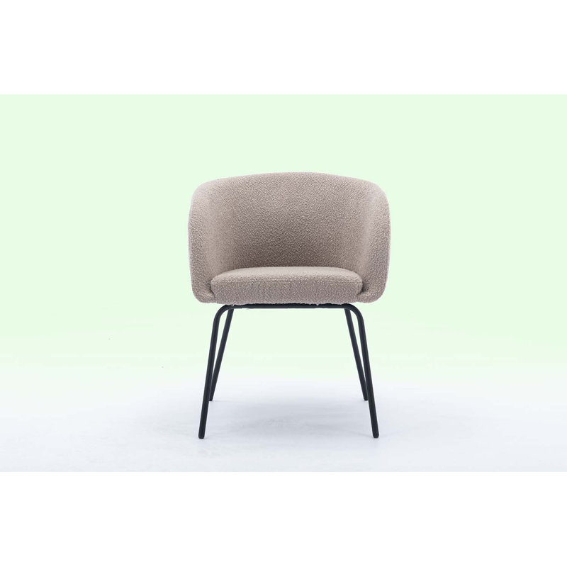 Fauteuil de 25,2 po de large Kendle, Tissu café clair