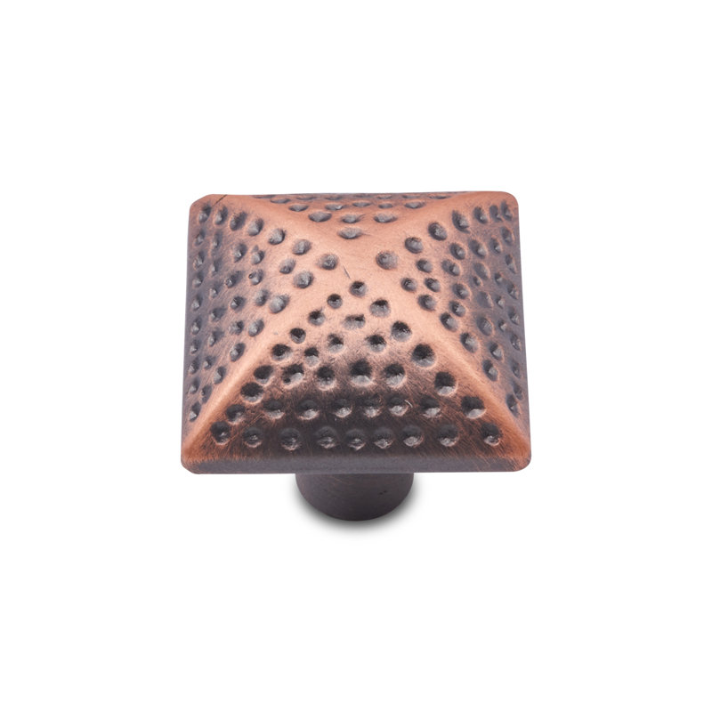 Poignée carrée avec tirets Divet CK Series, Distressed Copper