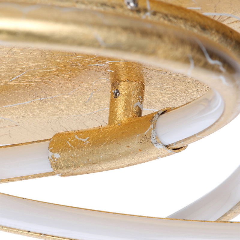 Dinah LED Flush Mount, Gold