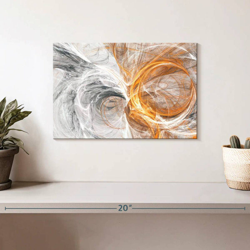 Avery Whirlpool Dynamic Abstract, 8" H x 12" W