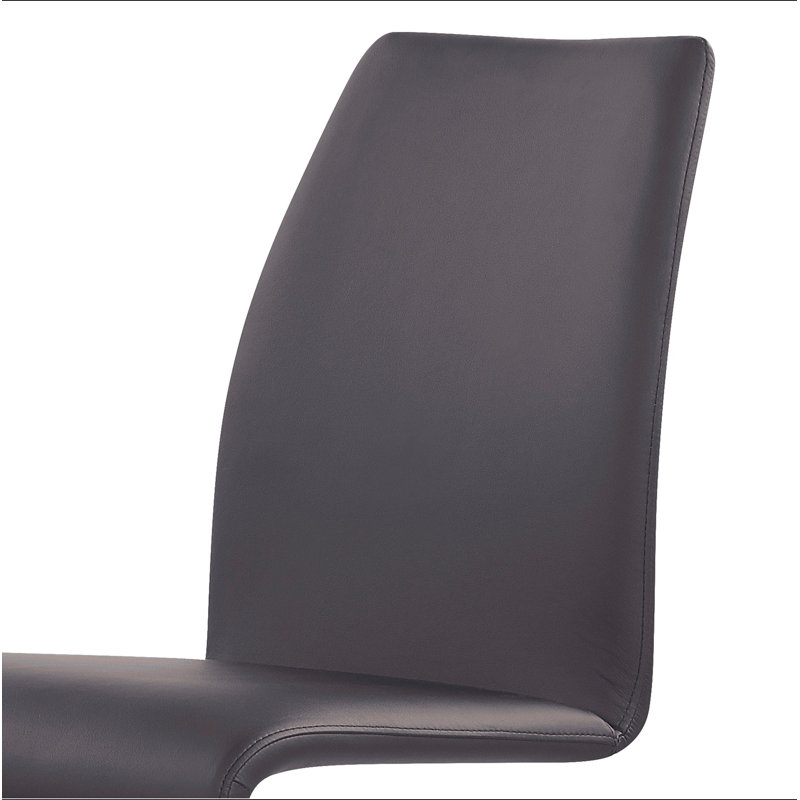 CHAISES DE SALLE À MANGER MARCUS HORSESHOE GRIS (ENSEMBLE DE 2), Gris