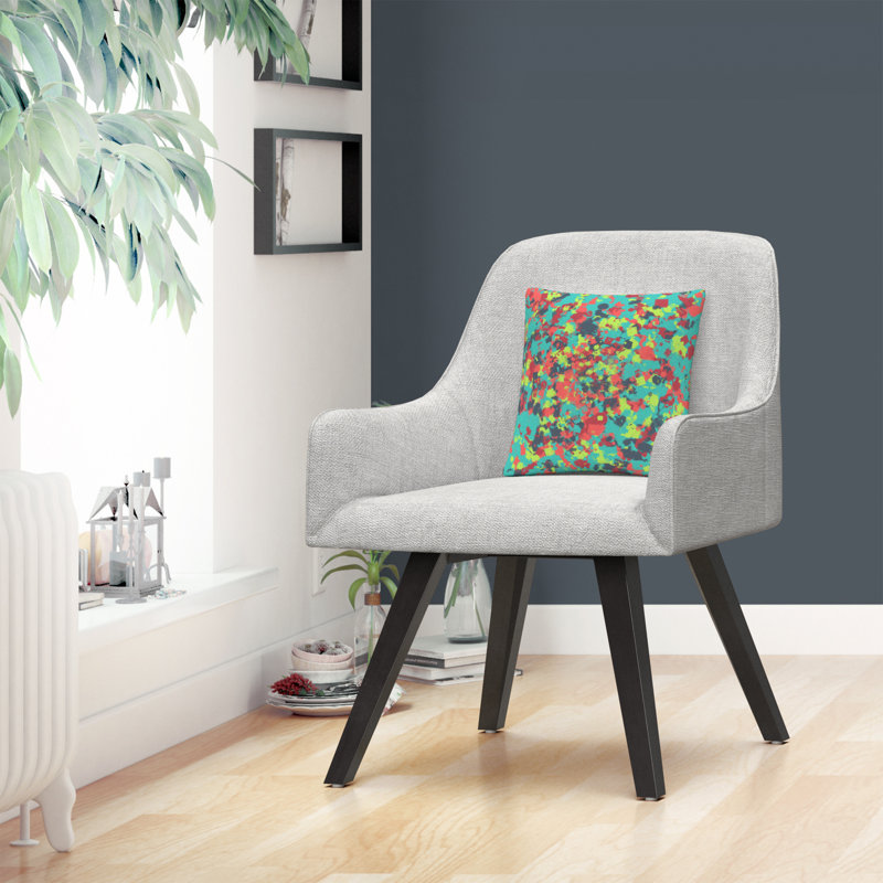 Coussin décoratif Abstract Sparks Speckled Splatter