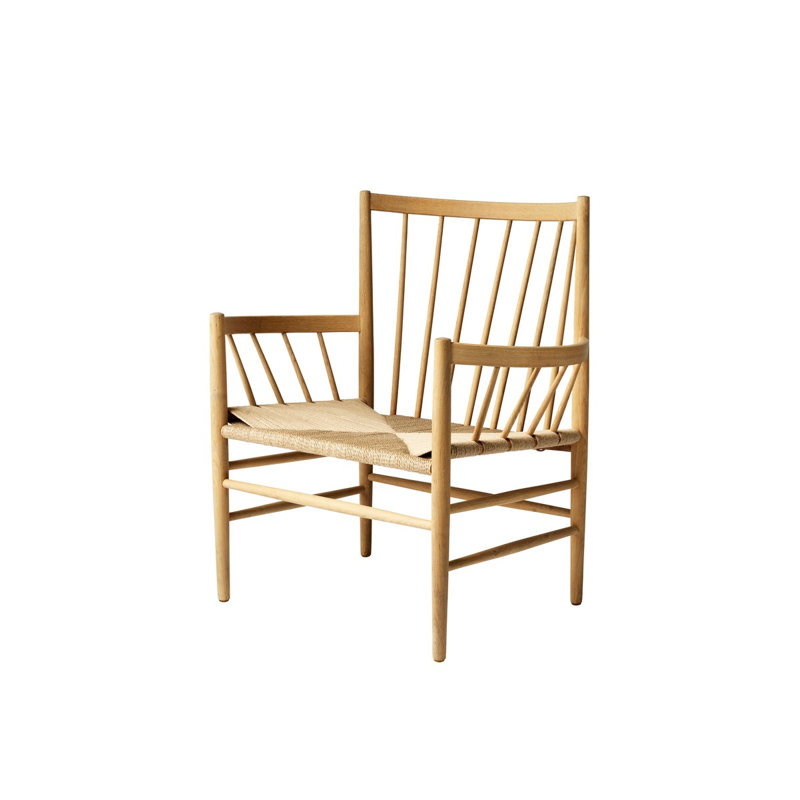 J82 Armchair, Natural
