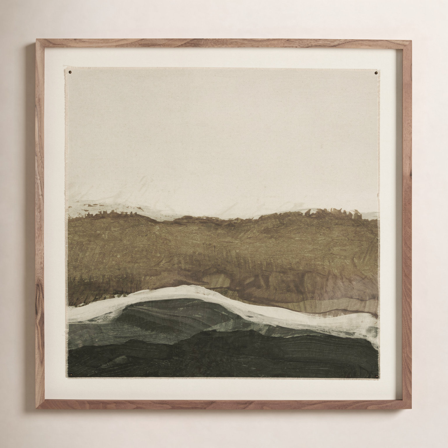 "Lands" by Dan Hobday, 40'' H x 40'' W