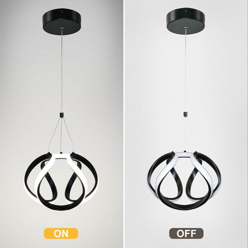 Luminaire suspendu 1 lumière DEL Christela