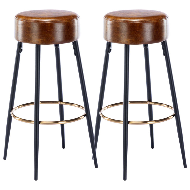 Tabouret de bar et de comptoir Bremen, Tabouret de comptoir (siège d'une hauteur de 24 p