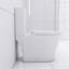 Toilette allongée une pièce - blanc-129933539