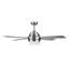Ventilateur de plafond standard à 4 pales de 52 po avec télécommande et ensemble d'éclairage inclus Farnam-840867188-962856630