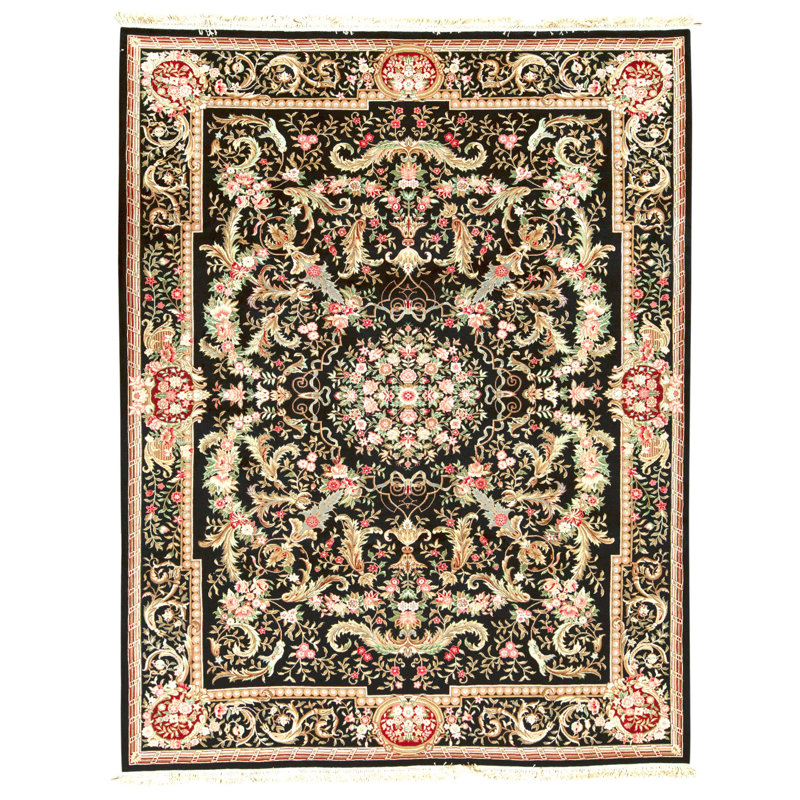 Handmade Wool Oriental Area Rug