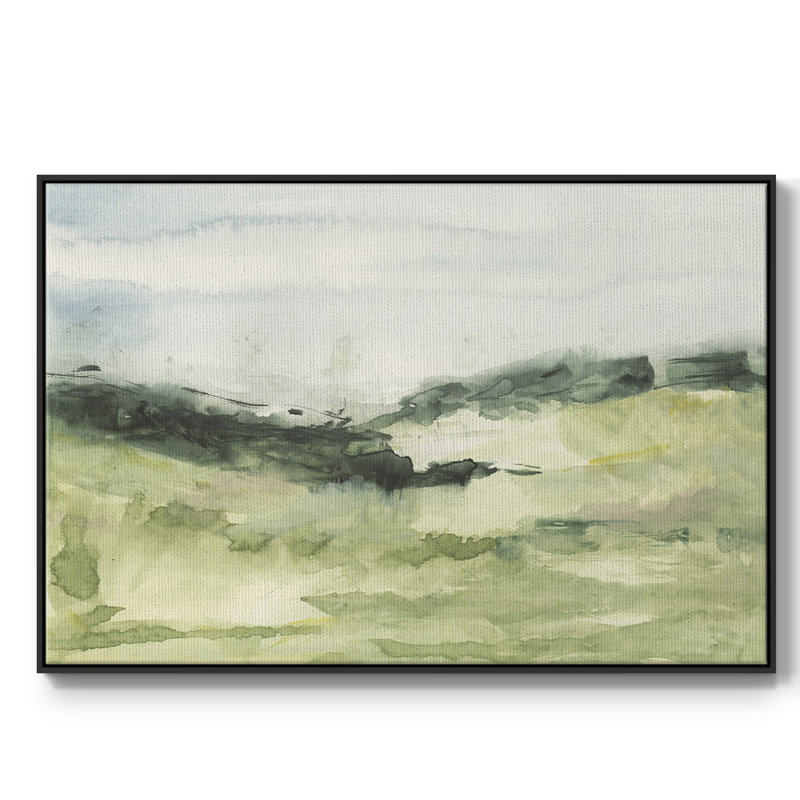 Hill Scramble II, reproduction d'art sur toile, Noir, H 17 po x l 25 po x P 2 po