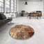 Tapis brun/orange/gris zone contemporaine-1755234209