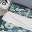 White And Blue Blossoms Meadow Serenity I - Ensemble de housse de couette à motif floral-420773308