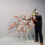 Arbre persimmon mural avec branches de Jujube-1768683083