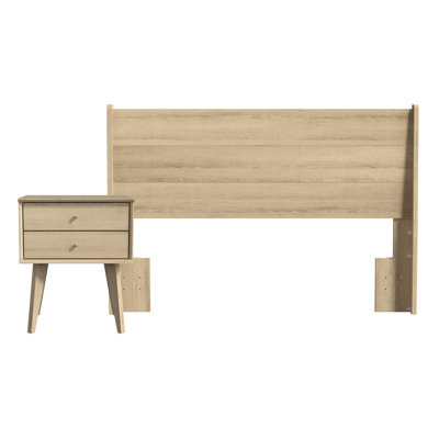 Branquinha Midcentury 3 Piece Bedroom Set