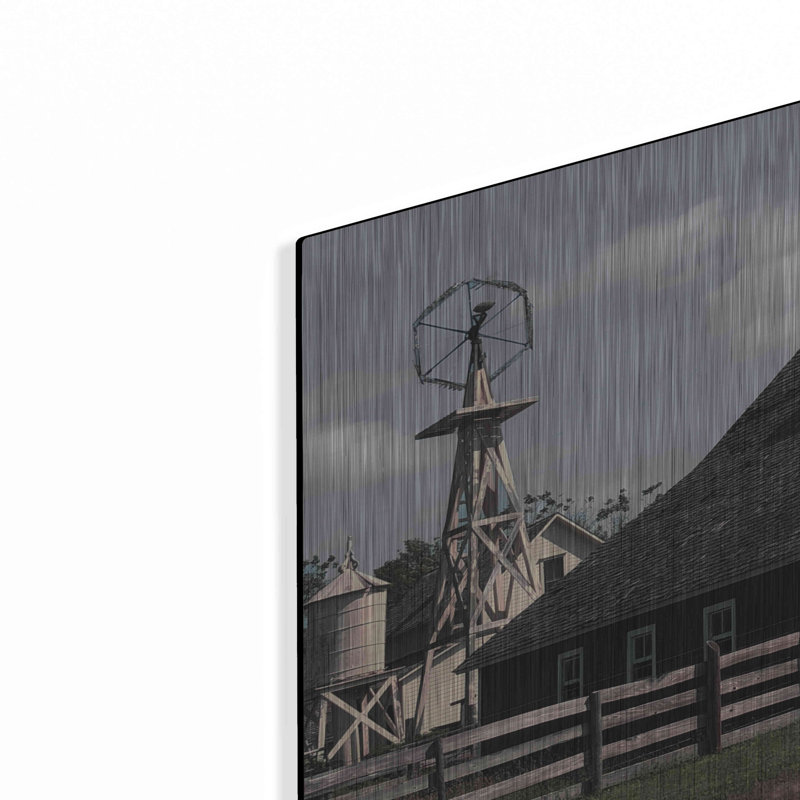 «Blue Barn» par Cindy Jacobs, H 16 po x l 24 po
