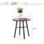 Alyah 2 - Person Patio Dining Set with Round Table