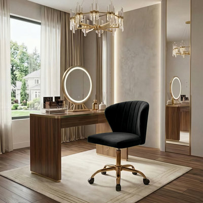 Adelynn Ergonomic Task Chair with Tufted Back