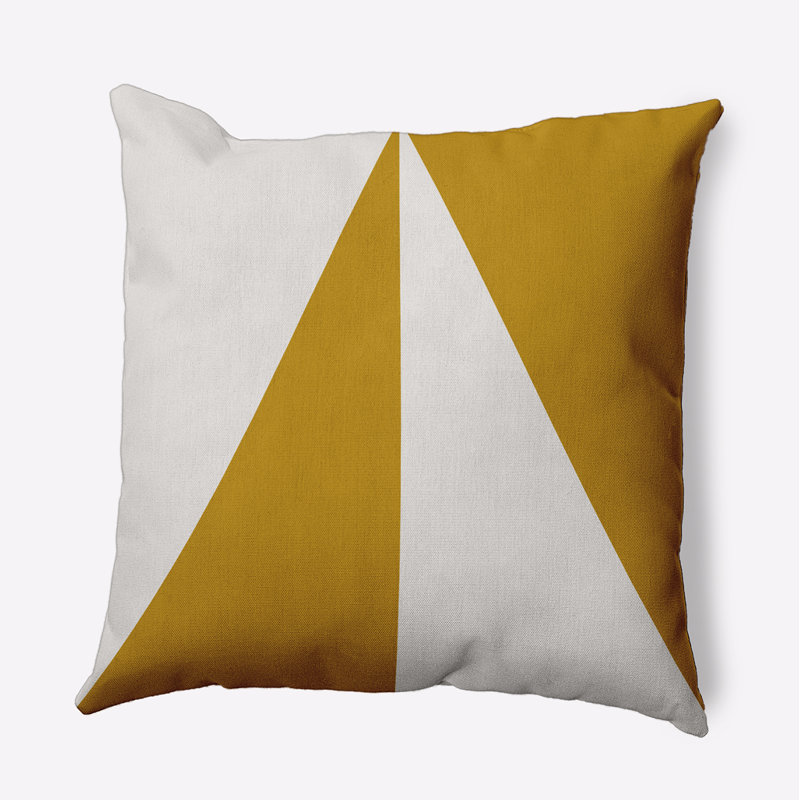 Coussin décoratif Prism Autum, Or automne, 18 po x 18 po
