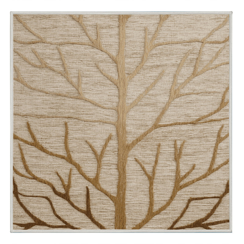 Washable Lotus Root Vegetables Area Rug, Round 5'