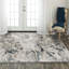 Tapis bleu en polyester tissé à la machine Grigori-966491427