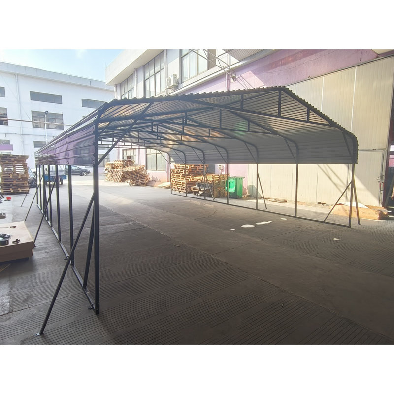 Carport Canopy 20'X30' Heavy Duty Car Port Galvanized Steel Roof, Reinforced Stable Triangle Frame For Snowy Windy Metal Carports Enhanced Base Car Tent For Car,RV,Pickup,Boat,Truck,Tractor