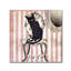 « chat bad i », impression sur toile tendue-31453312