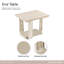 Lotus Bay End Table - Sand