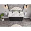 60" Solid Wood Sink Vanity  With 1' Artificial Stone Top-439160361