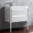 Pacifica 30 " W Freestanding Standard 1 Single Vanity Bathroom Vanity With Resin Top-73204902