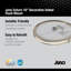 Plafonnier encastré 16 po Saturn-693578847