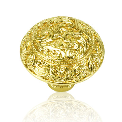 GLENDALE KNOB POLISH GOLD FINISH