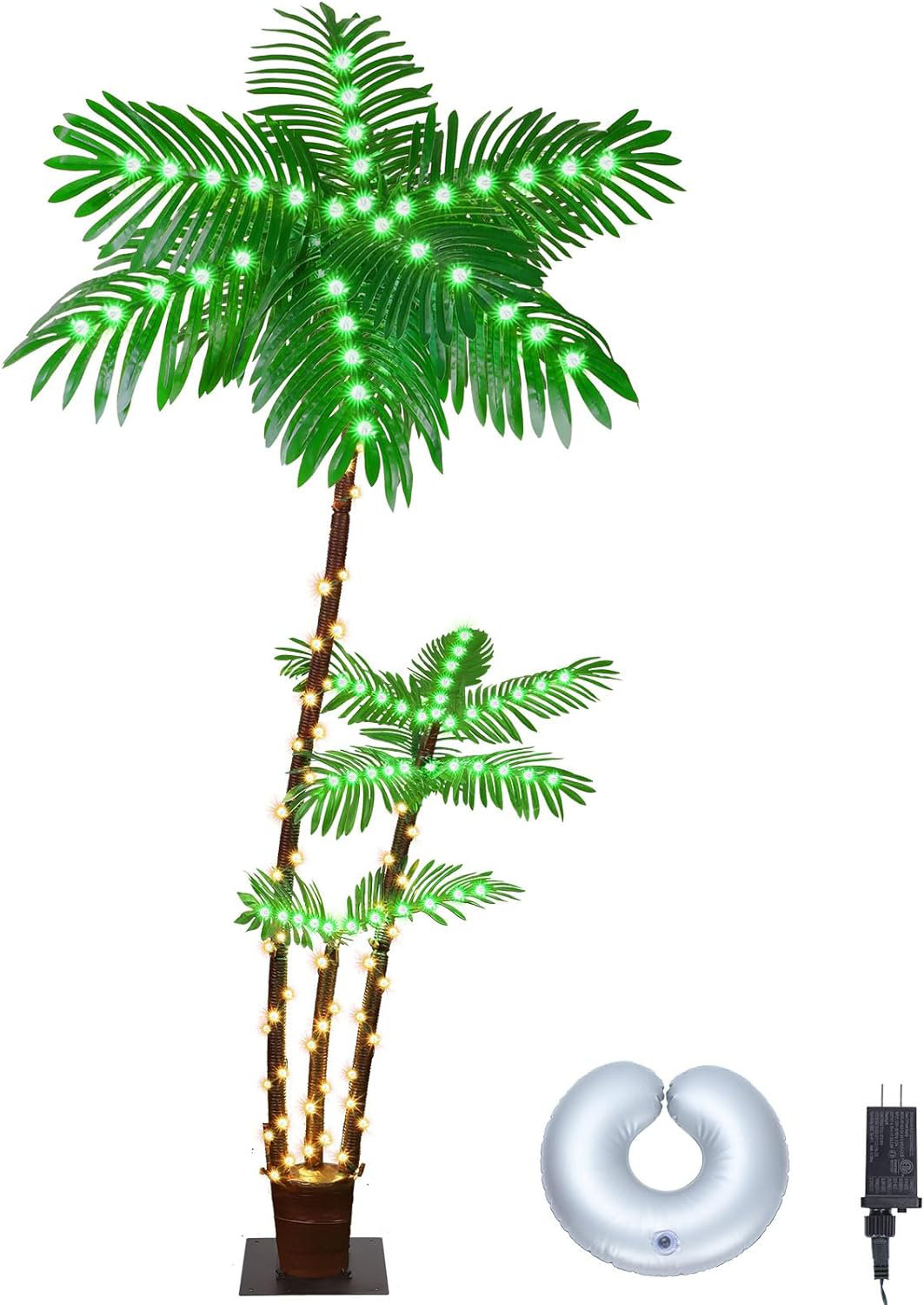 72'' Faux Palm Tree in Freestanding