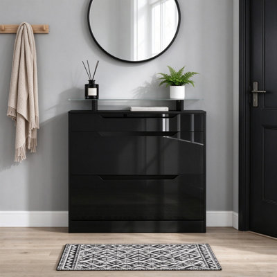 16 - Pair Shoe Storage Cabinet