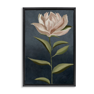  Toile flottante encadrée Traditional Bloom par Jacob Q