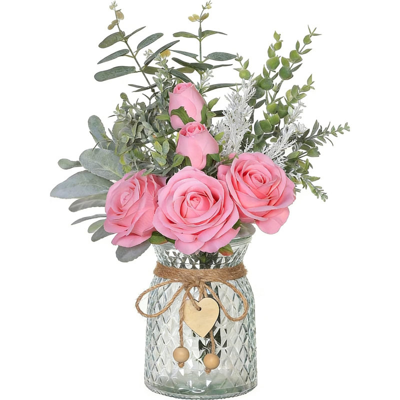 Rose Arrangement in Vase