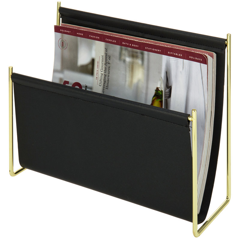 Modern Free Standing Magazine Rack