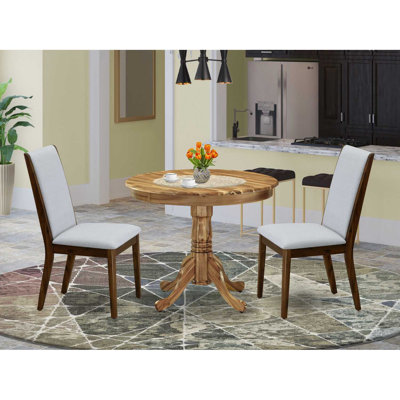 Segovia Rubberwood Solid Wood Dining Set