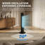 103.5Cm Oscillating Tower Fan 3 Speed Standing Fan Portable 12 Timer Remote Control