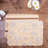 Toile 19" Quilted Rectangle Placemat