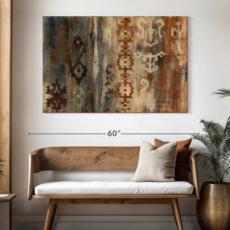Lelar Southwest Design II, H 34 po x l 51 po