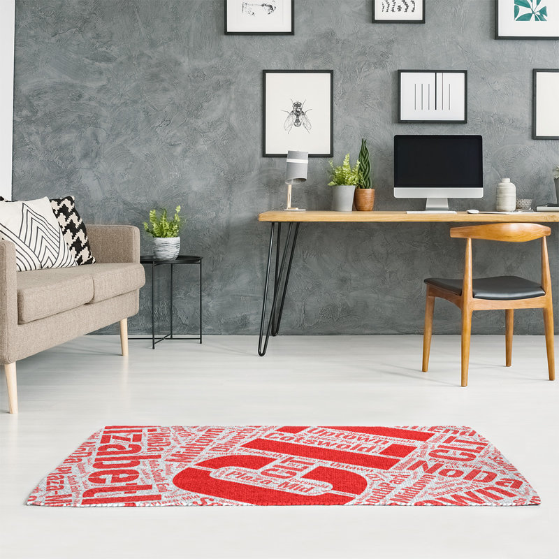 Chenille Indoor Rug, Rectangle 5' x 7'