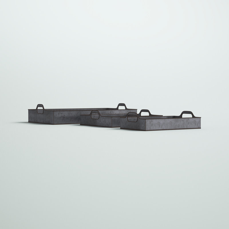 Abe Metal Tray - Set of 3