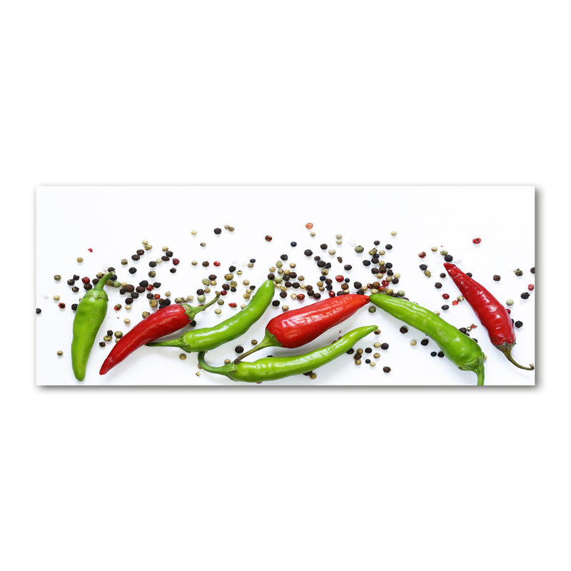 Chilli Peppers - Wrapped Canvas Print