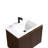 30 Inch Foldable Bathroom Vanity With Sink & Soft-Close Doors - Quick 30-Second Wall-Mount Installation, Shaker Style With Adjustable Shelf-507809388