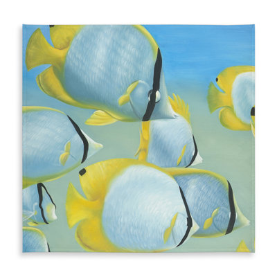 Butterfly Fishes Tablecloth | Hyperrealist Indoor Outdoor Decor