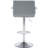 Contemporary Adjustable Swivel Arm Bar Stool with Cushion-1482244724