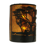 2 - Light Flush Mounted Sconce